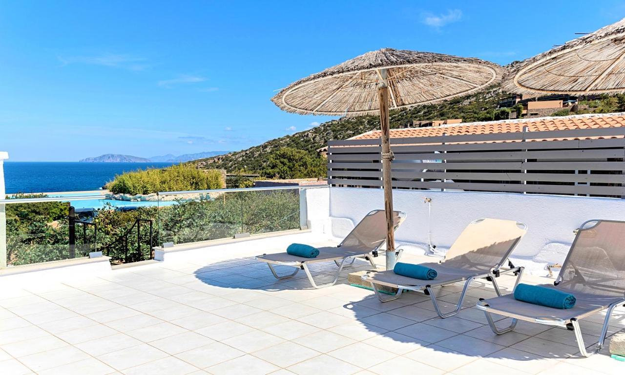 Cretan Lodge Heated Pool Ágios Nikólaos Eksteriør billede